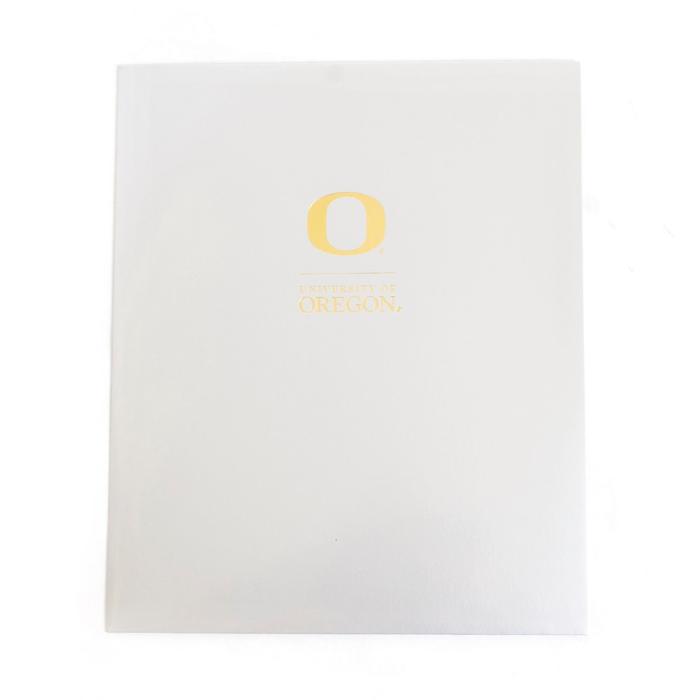 Classic Oregon O, Roaring Spring, Folders, Art & School, 82397, Silver